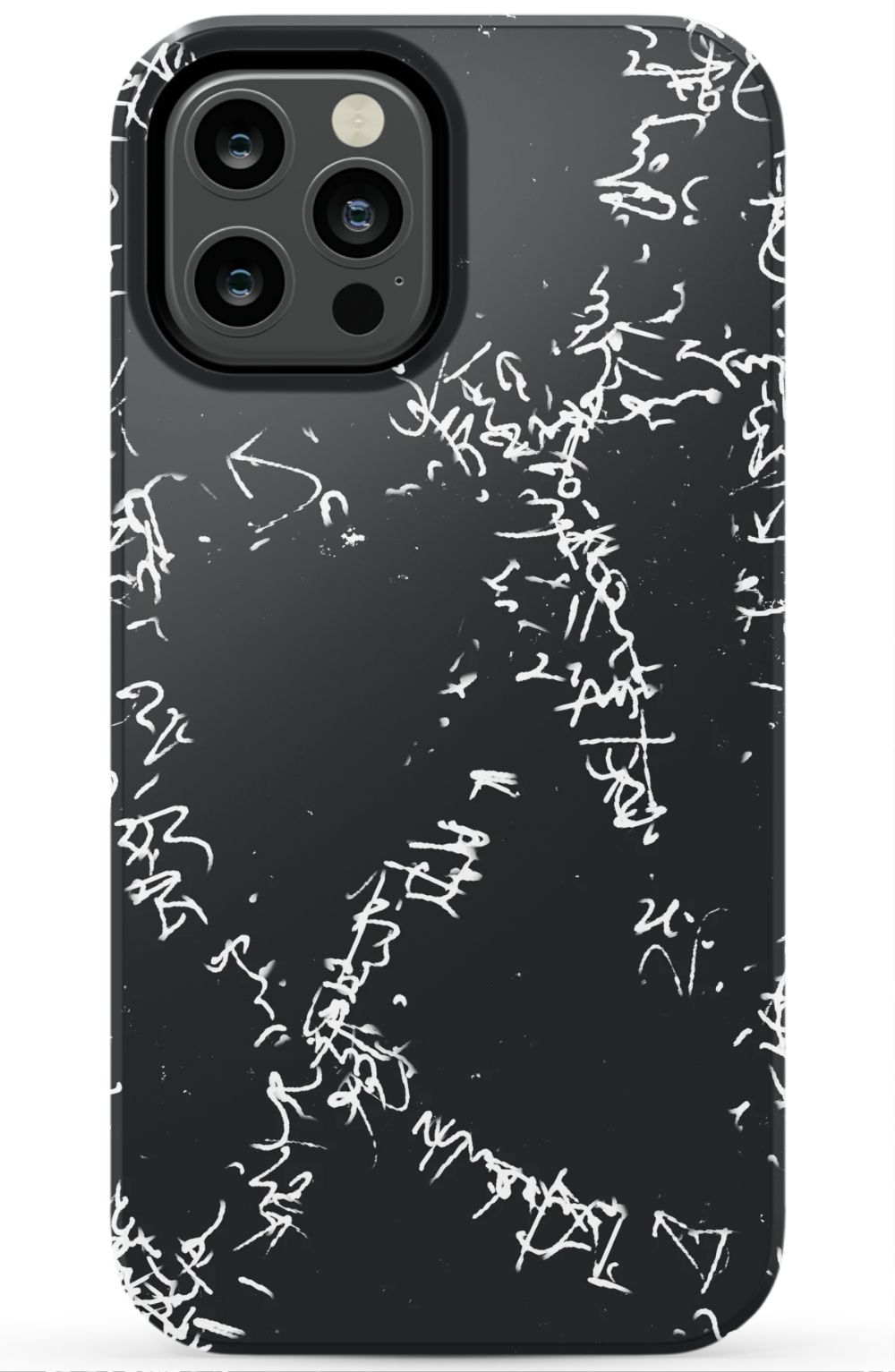 Dark Messy Graffiti Phone Case - B7Cases