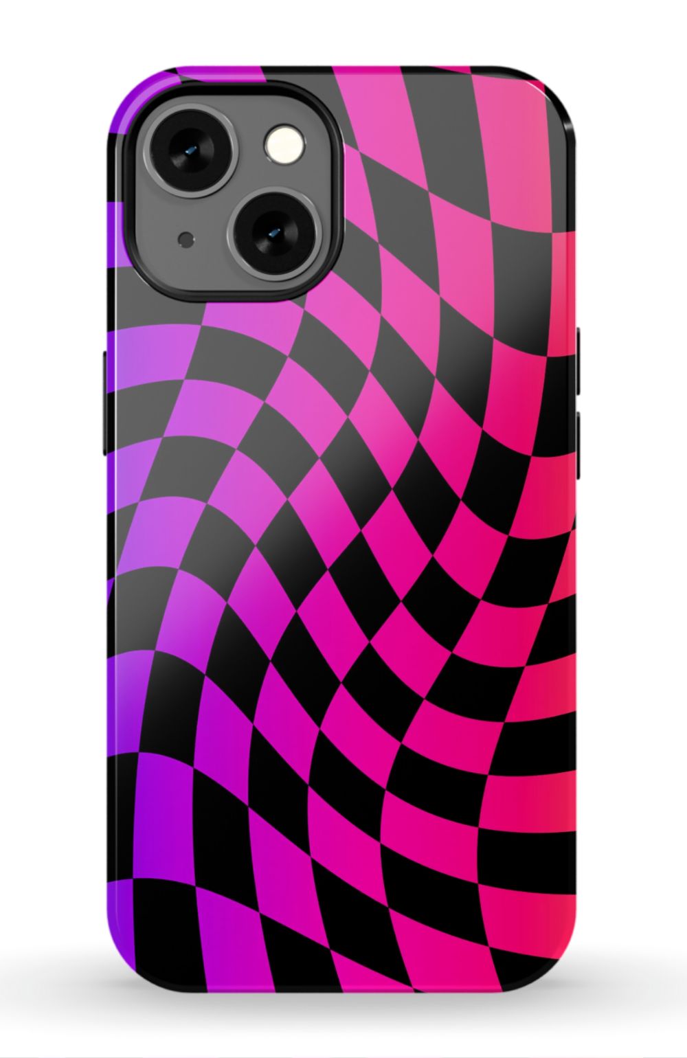 Wavy Checkers Phone Case - B7Cases