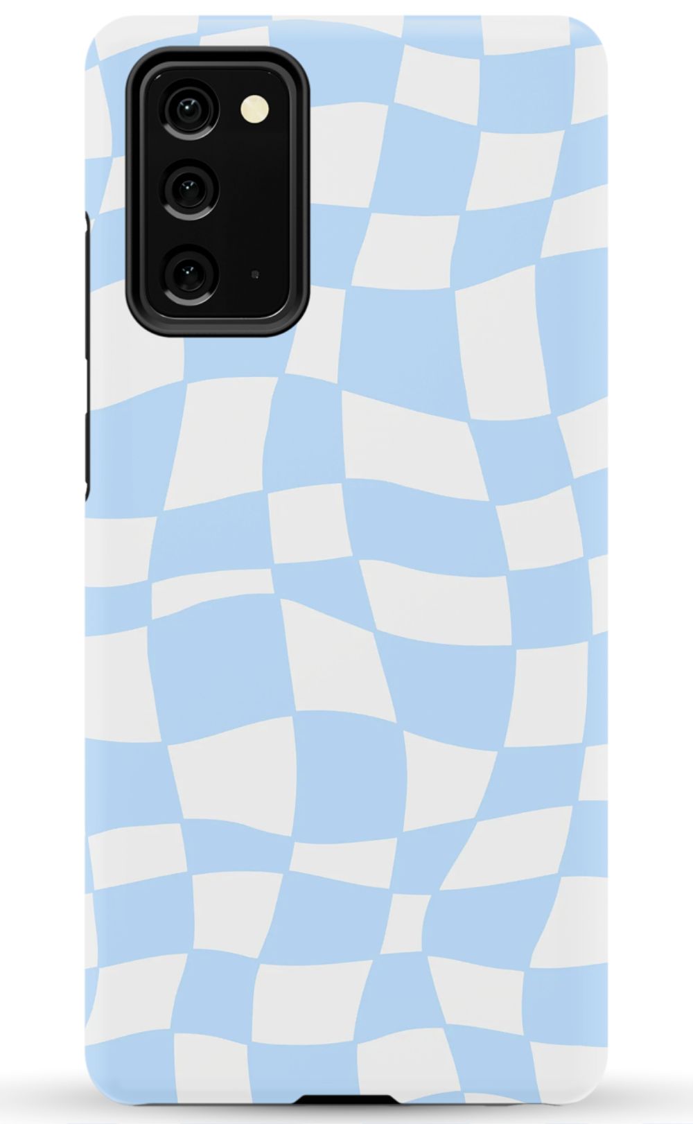 Light Blue Checkered Phone Case - B7Cases