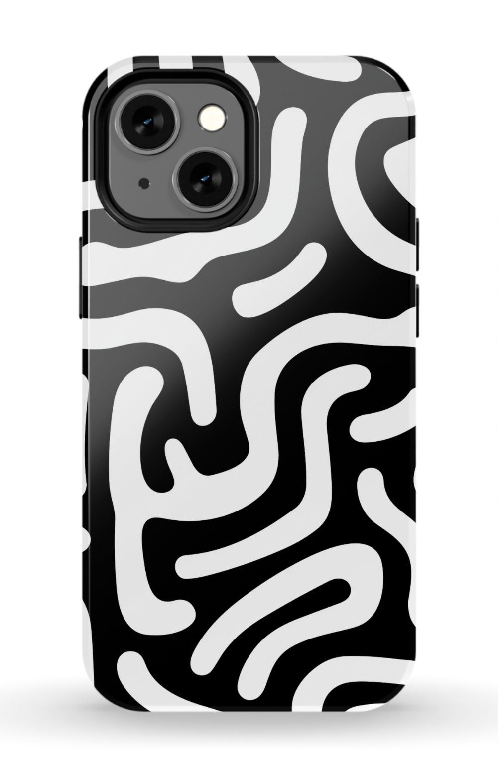 Monochrome Strokes Phone Case - B7Cases