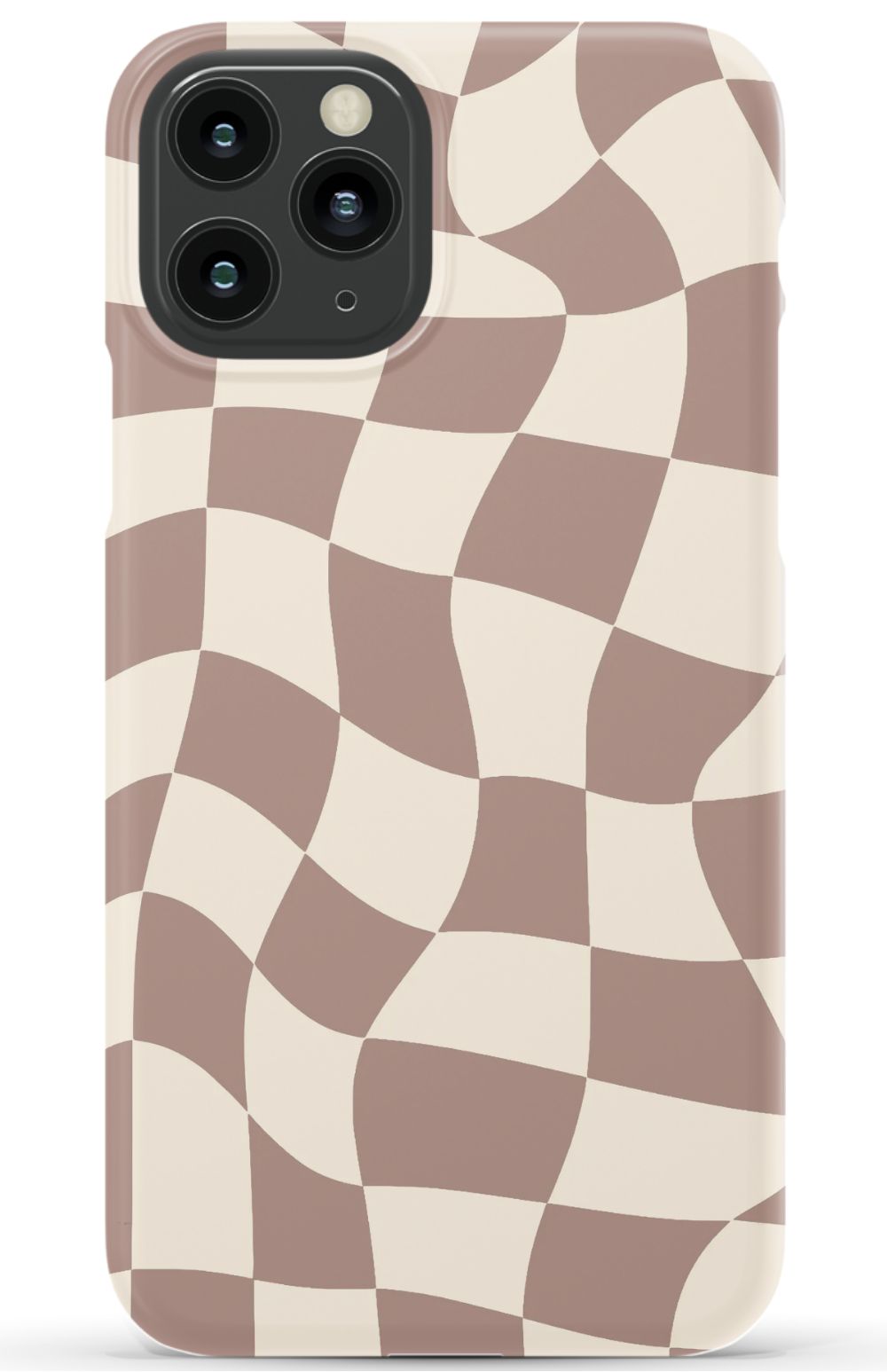 Light Brown Checkered Phone Case - B7Cases