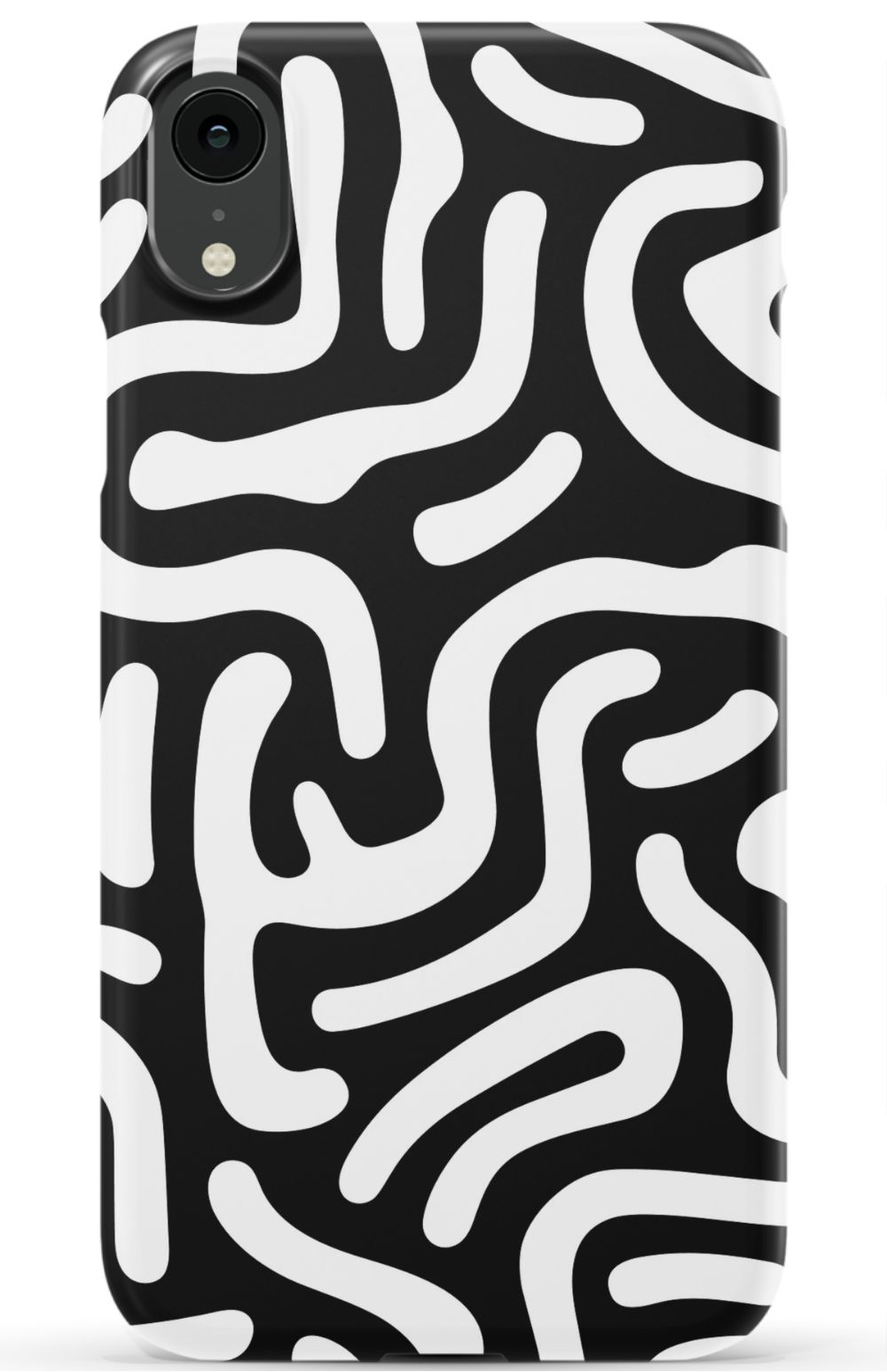 Monochrome Strokes Phone Case - B7Cases