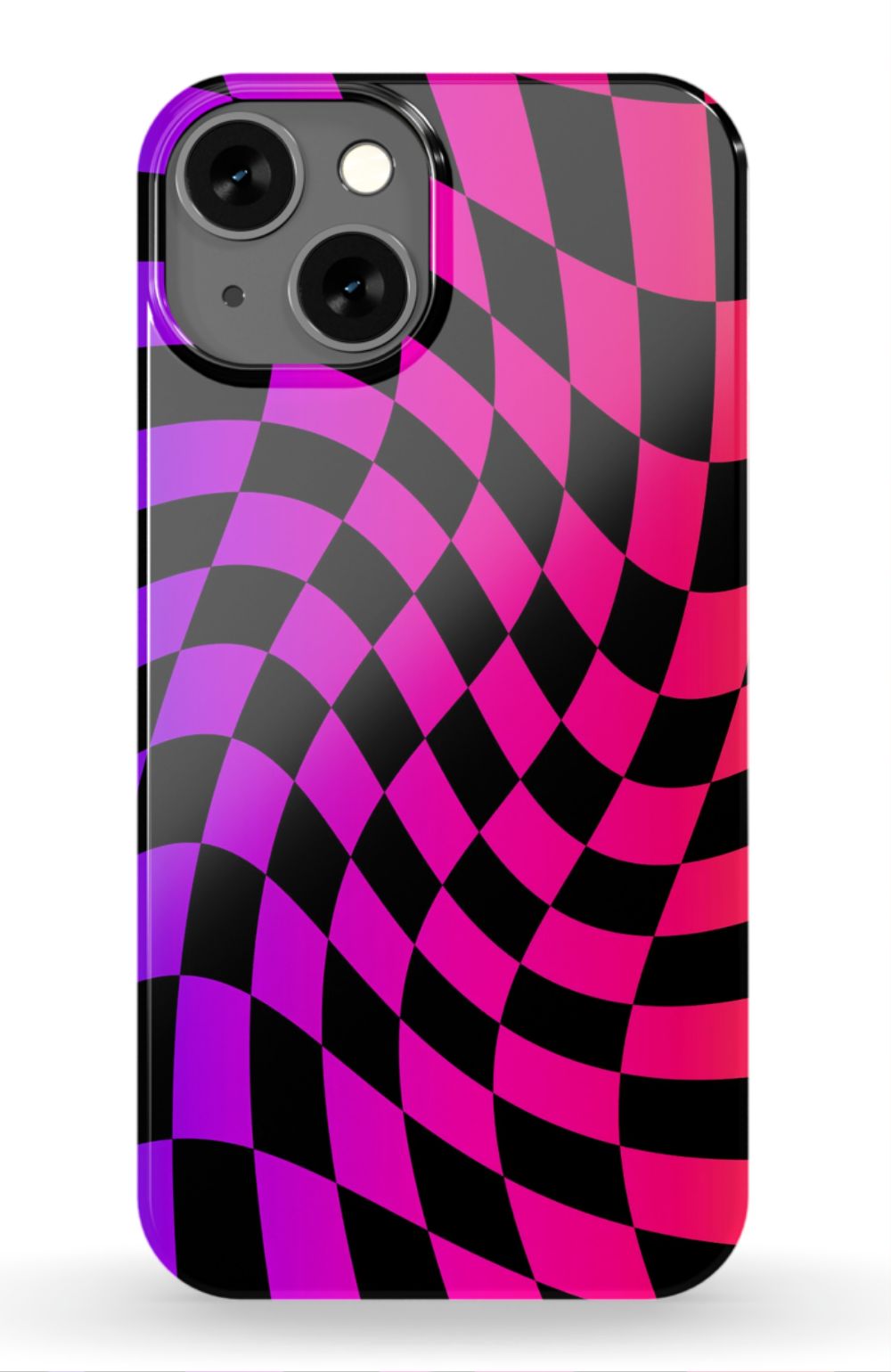 Wavy Checkers Phone Case - B7Cases