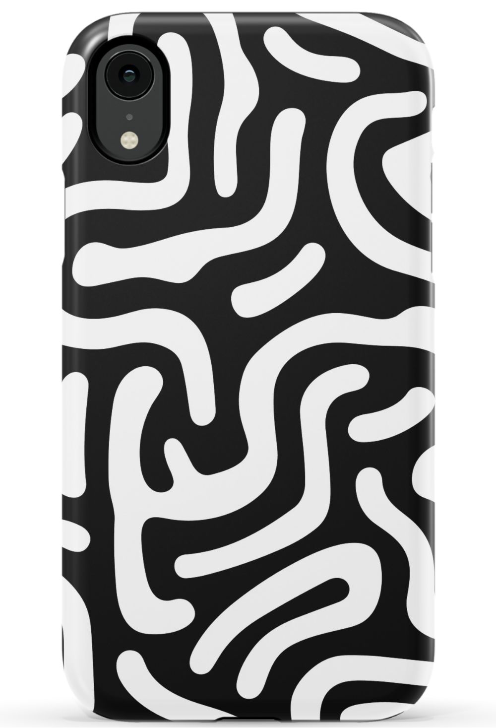Monochrome Strokes Phone Case - B7Cases