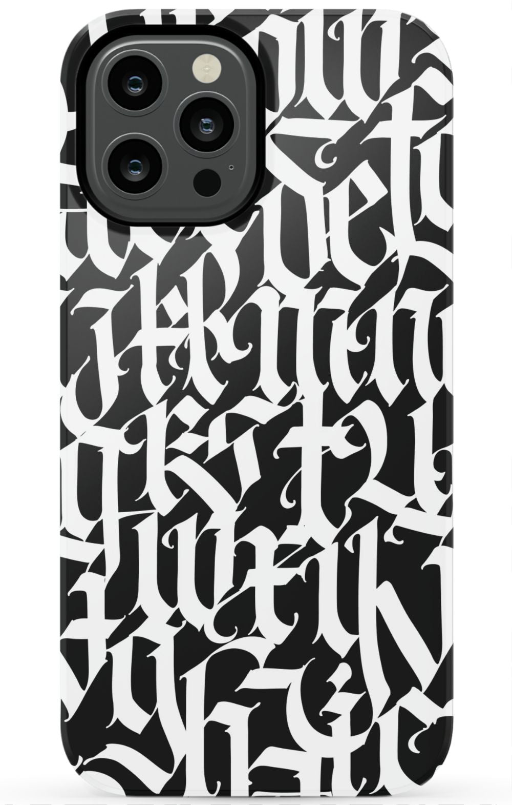 Gothic Letters Graffiti Phone Case - B7Cases