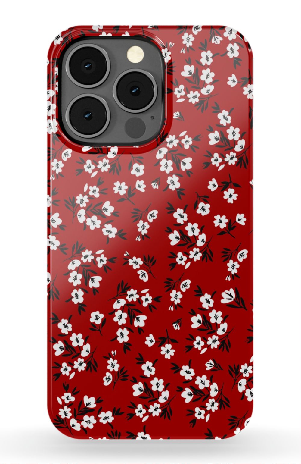 Red Blooming Phone Case - B7Cases