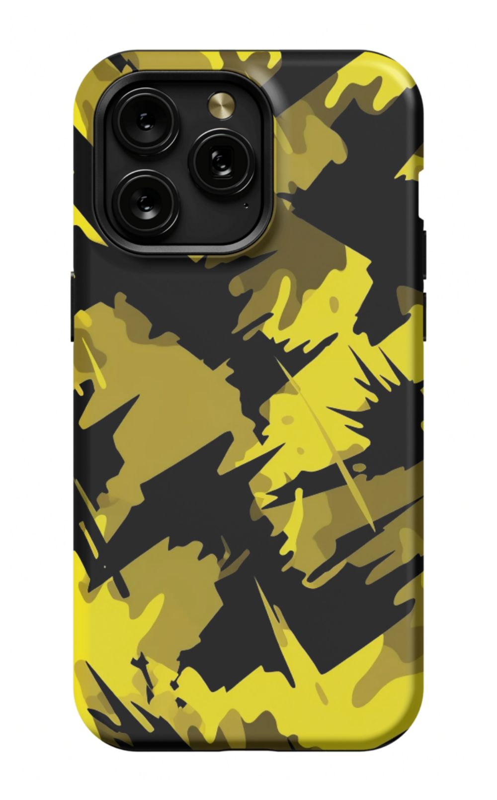 Yellow Blazing Camo Phone Case - B7Cases