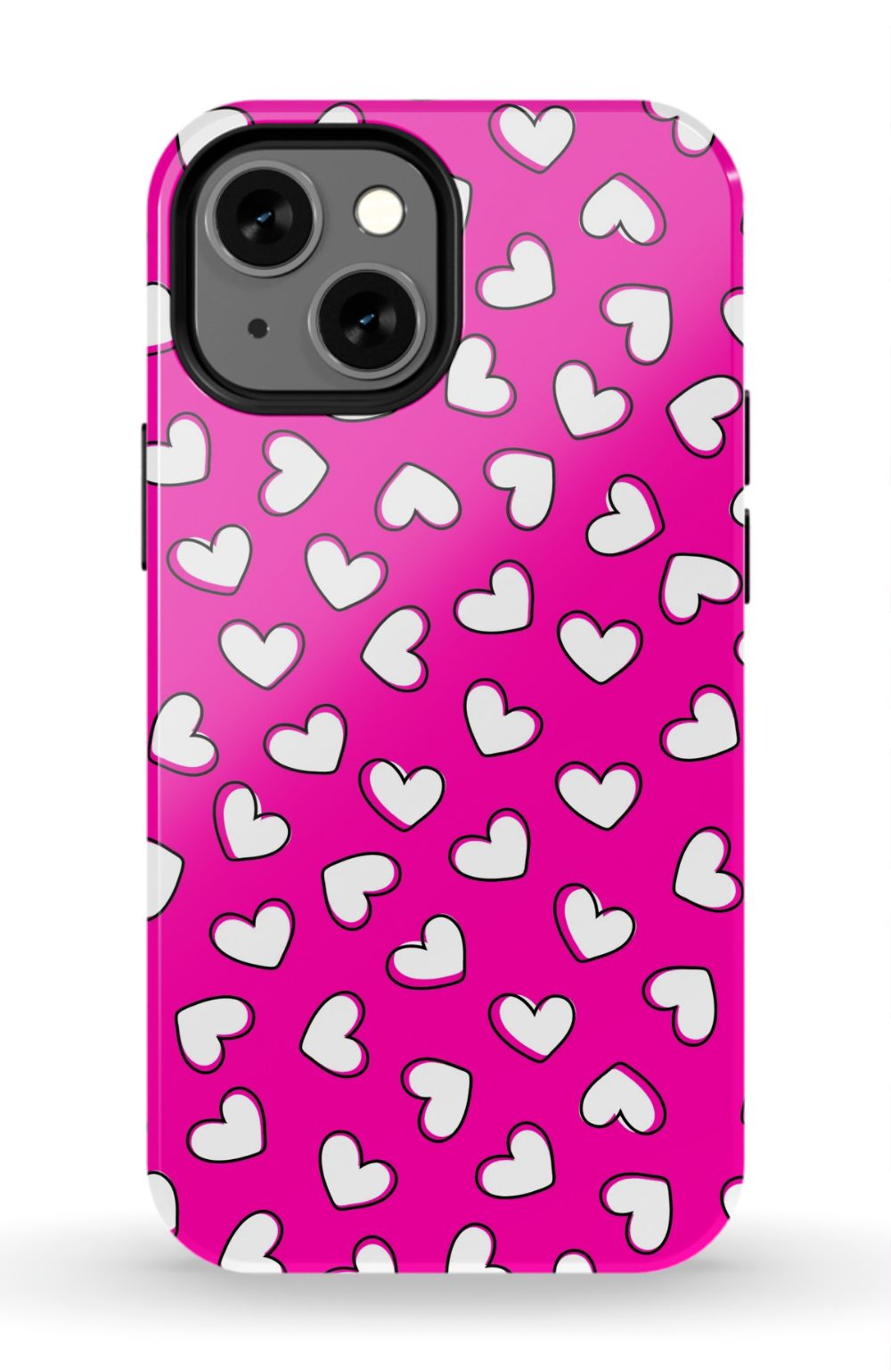 Pink Euphoria Hearts Phone Case - B7Cases