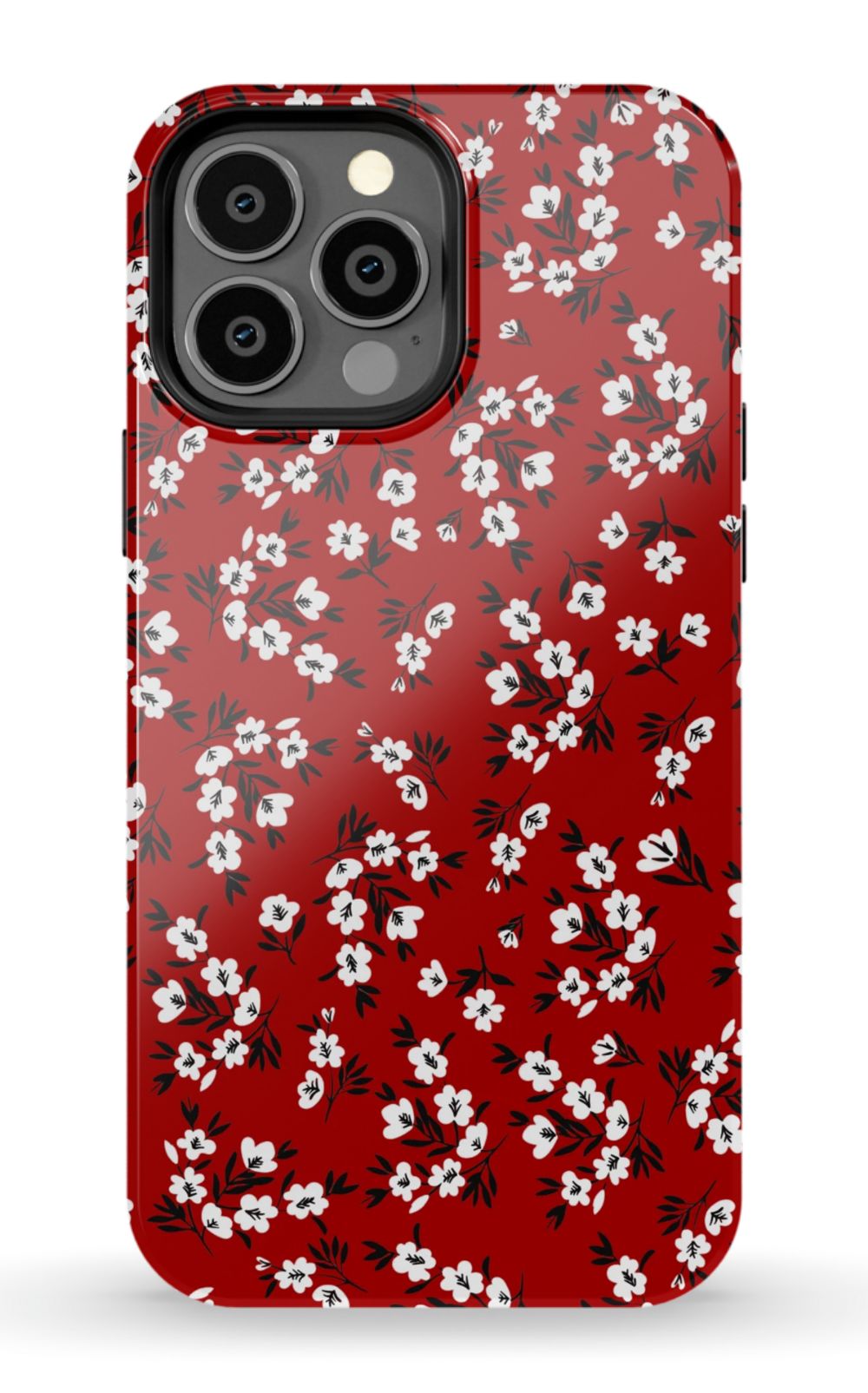 Red Blooming Phone Case - B7Cases