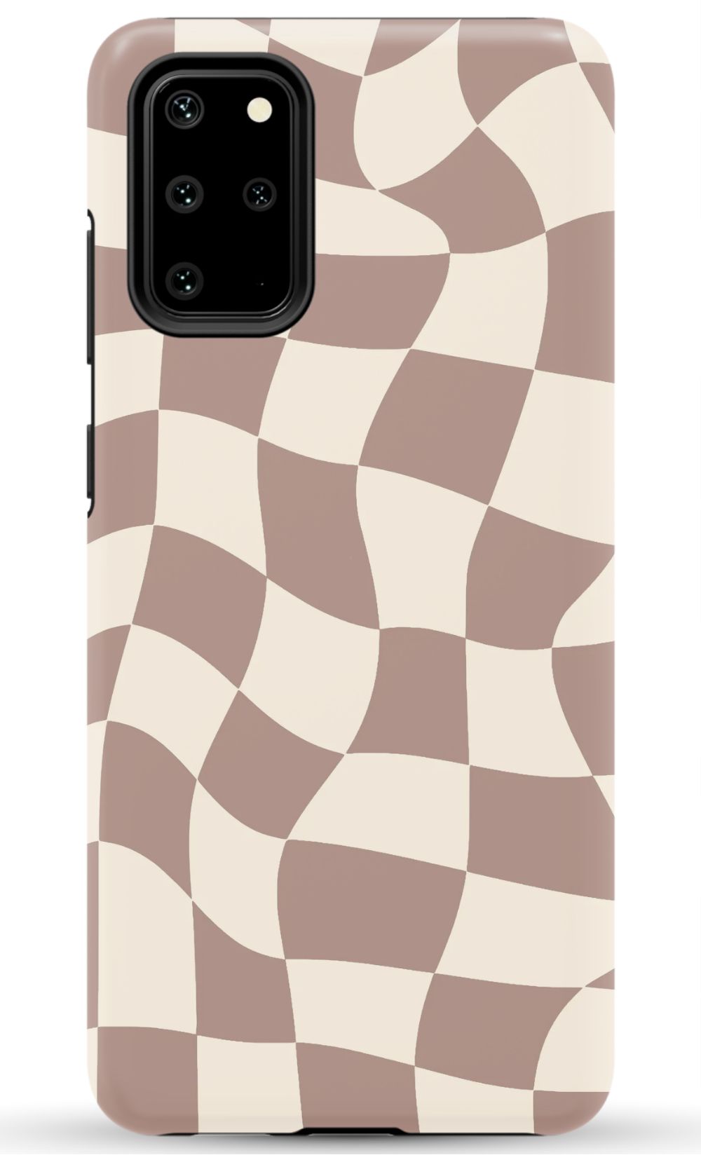 Light Brown Checkered Phone Case - B7Cases
