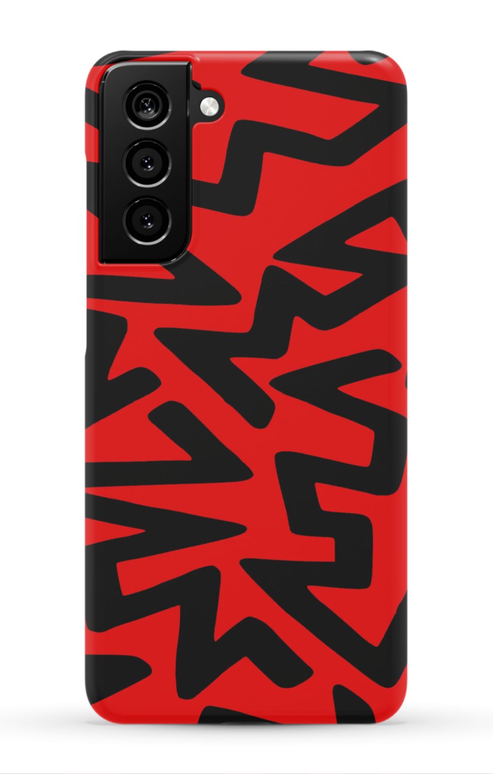 Red Abstract Shapes Phone Case - B7Cases