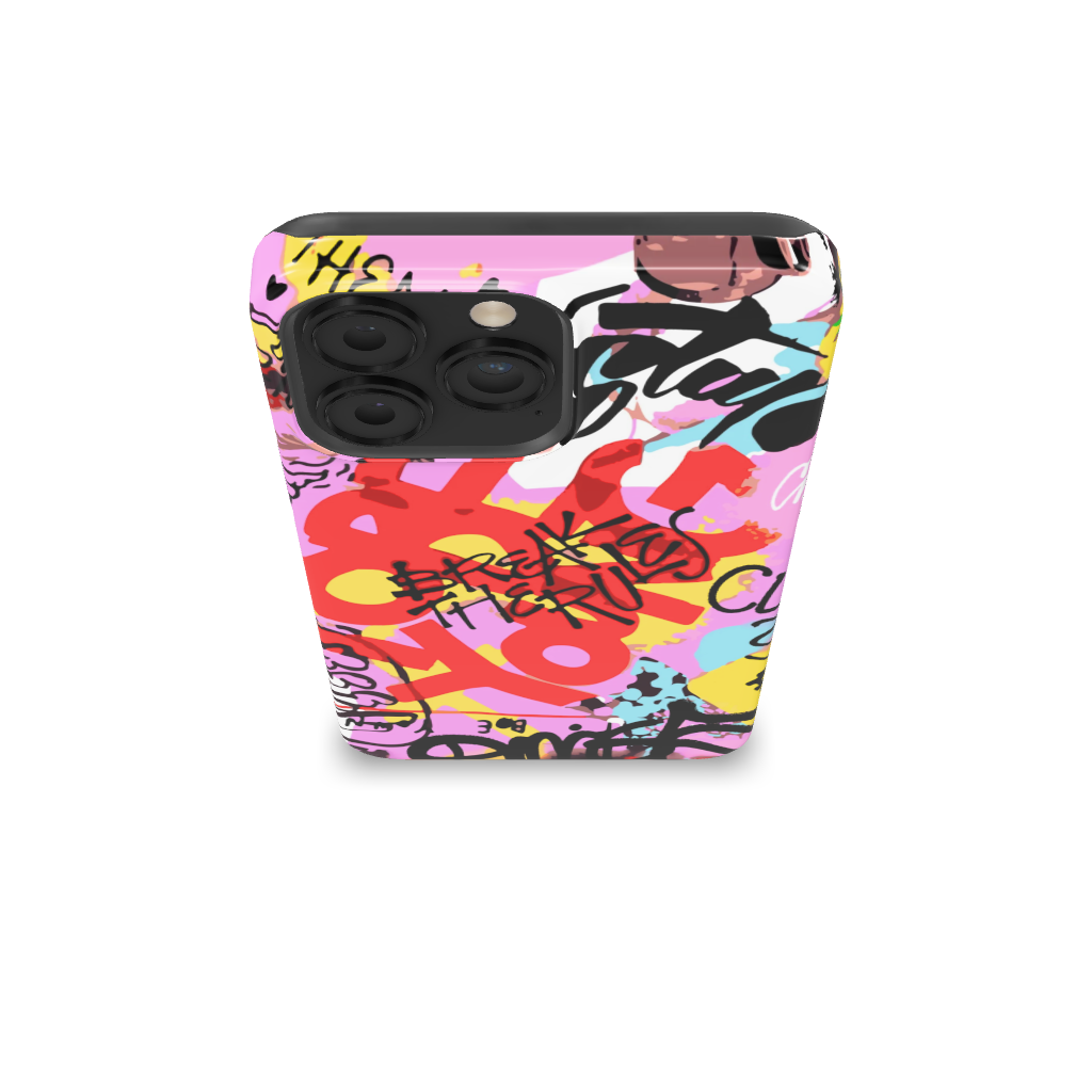 Break The Rules Graffiti Phone Case - B7Cases