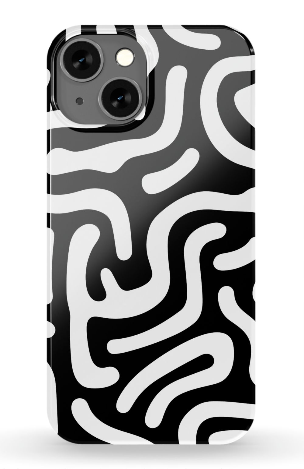 Monochrome Strokes Phone Case - B7Cases