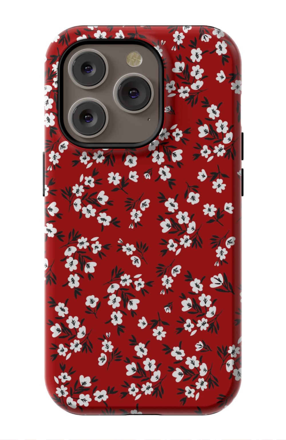 Red Blooming Phone Case - B7Cases