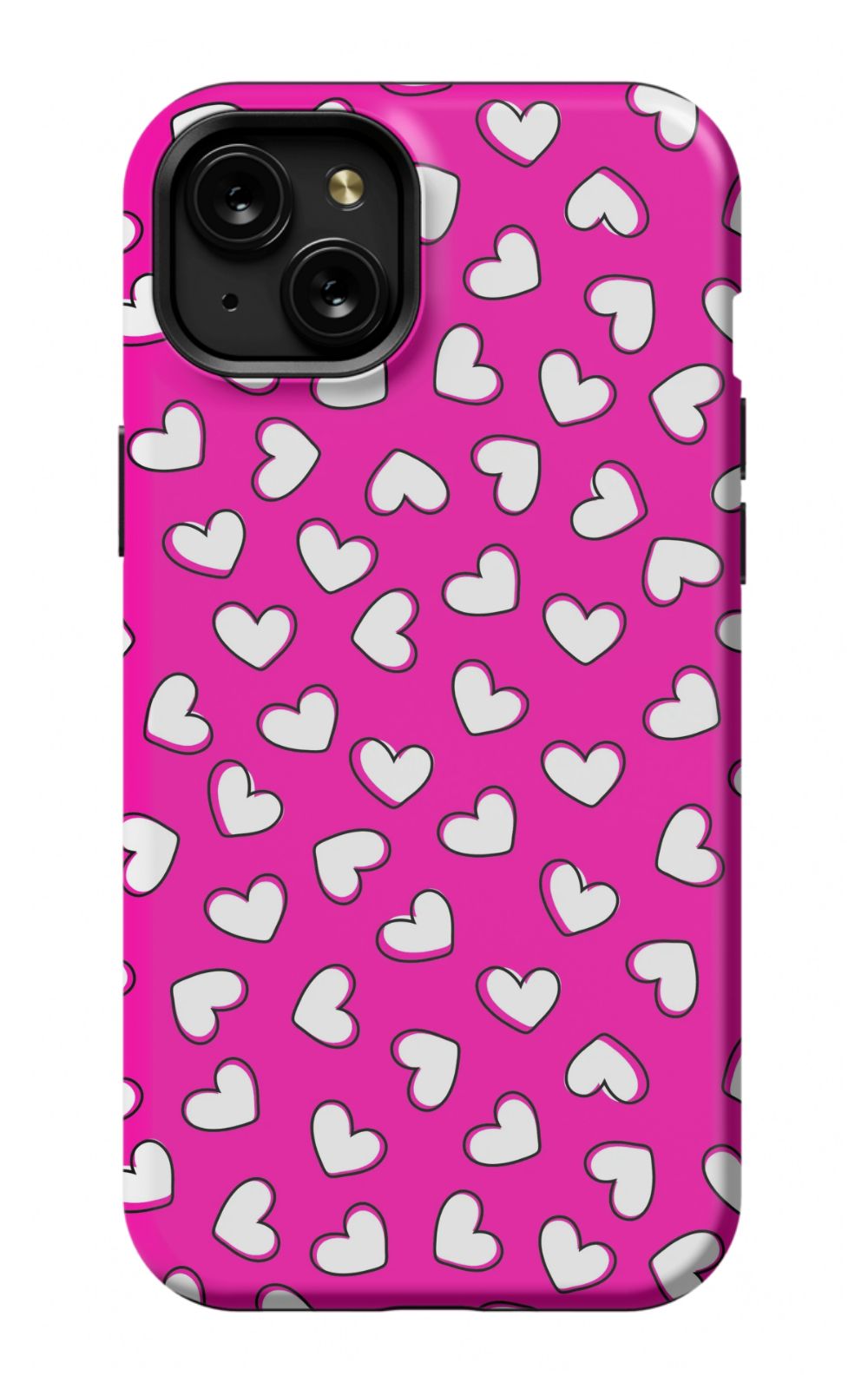 Pink Euphoria Hearts Phone Case - B7Cases