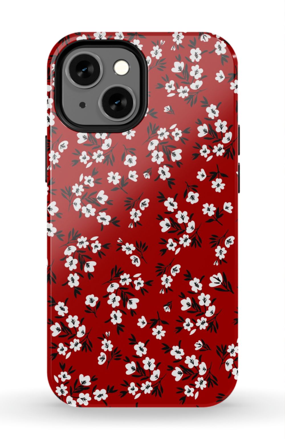Red Blooming Phone Case - B7Cases