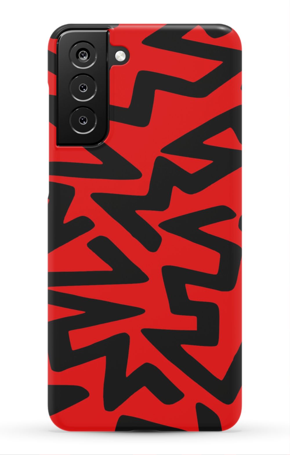 Red Abstract Shapes Phone Case - B7Cases