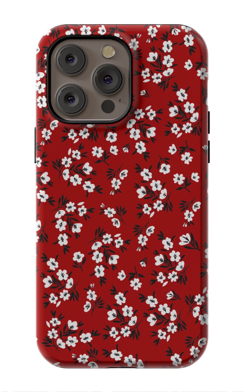 Red Blooming Phone Case - B7Cases
