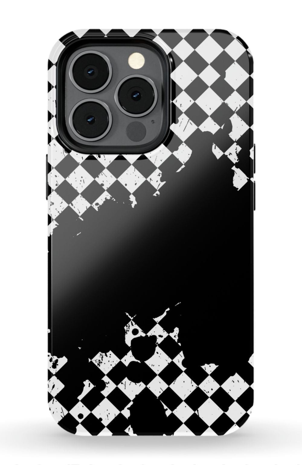 Grunge Checkered Phone Case - B7Cases