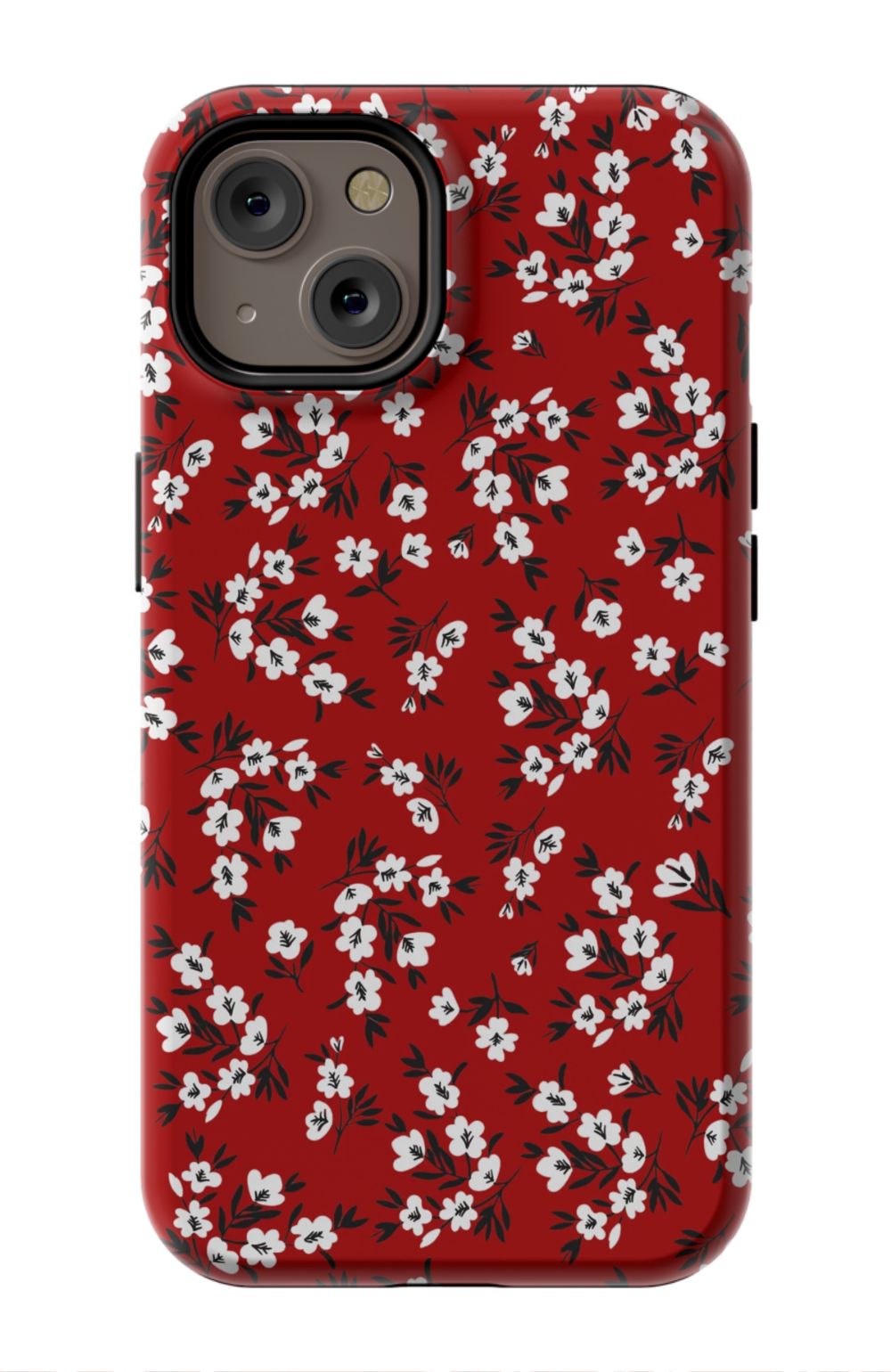Red Blooming Phone Case - B7Cases