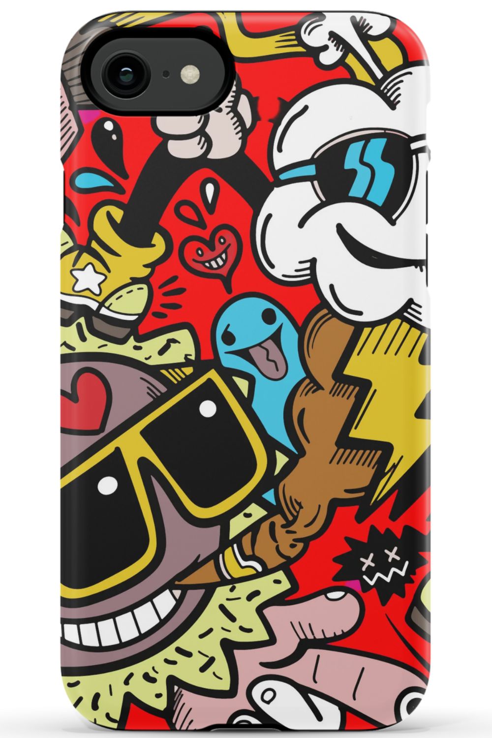 Street Bombing Graffiti Phone Case - B7Cases