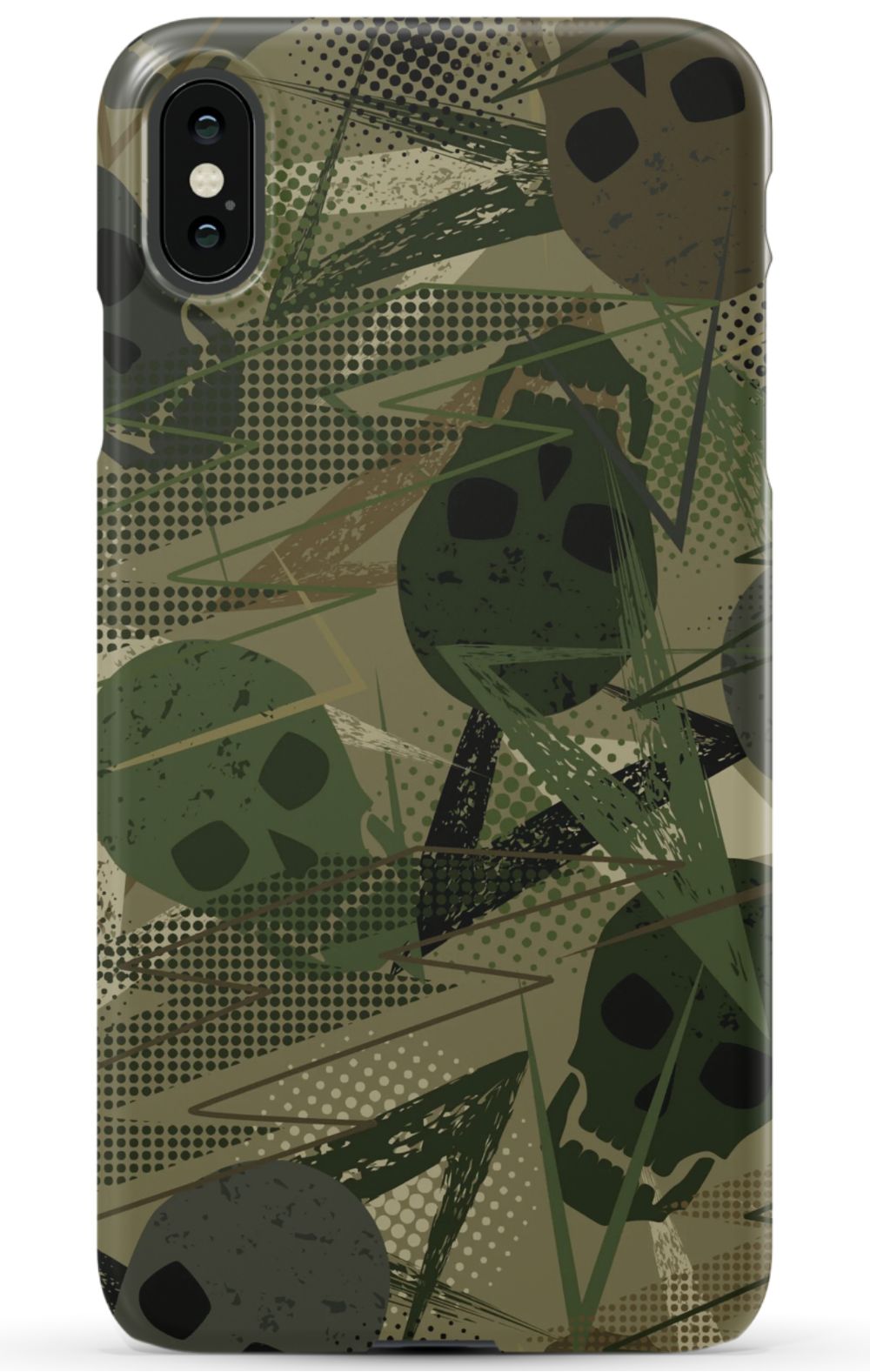 Skull Heads Camo Phone Case - B7Cases
