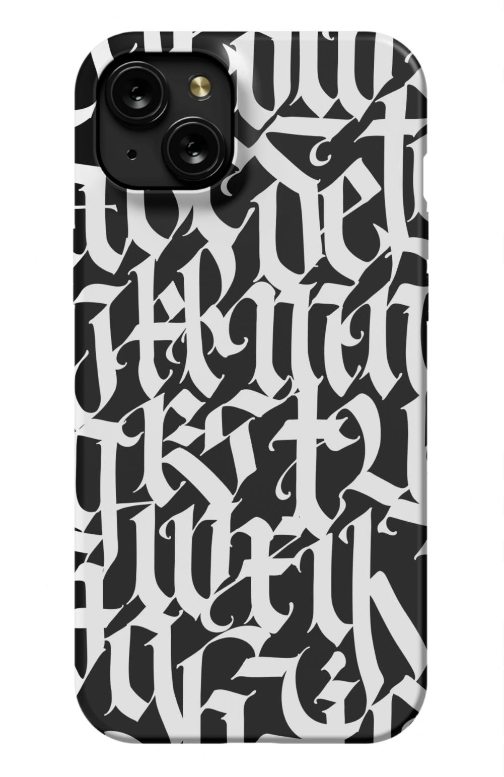 Gothic Letters Graffiti Phone Case - B7Cases