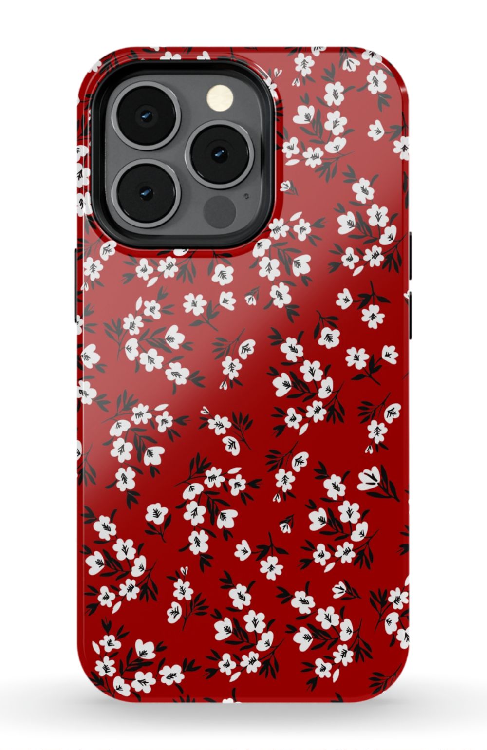 Red Blooming Phone Case - B7Cases