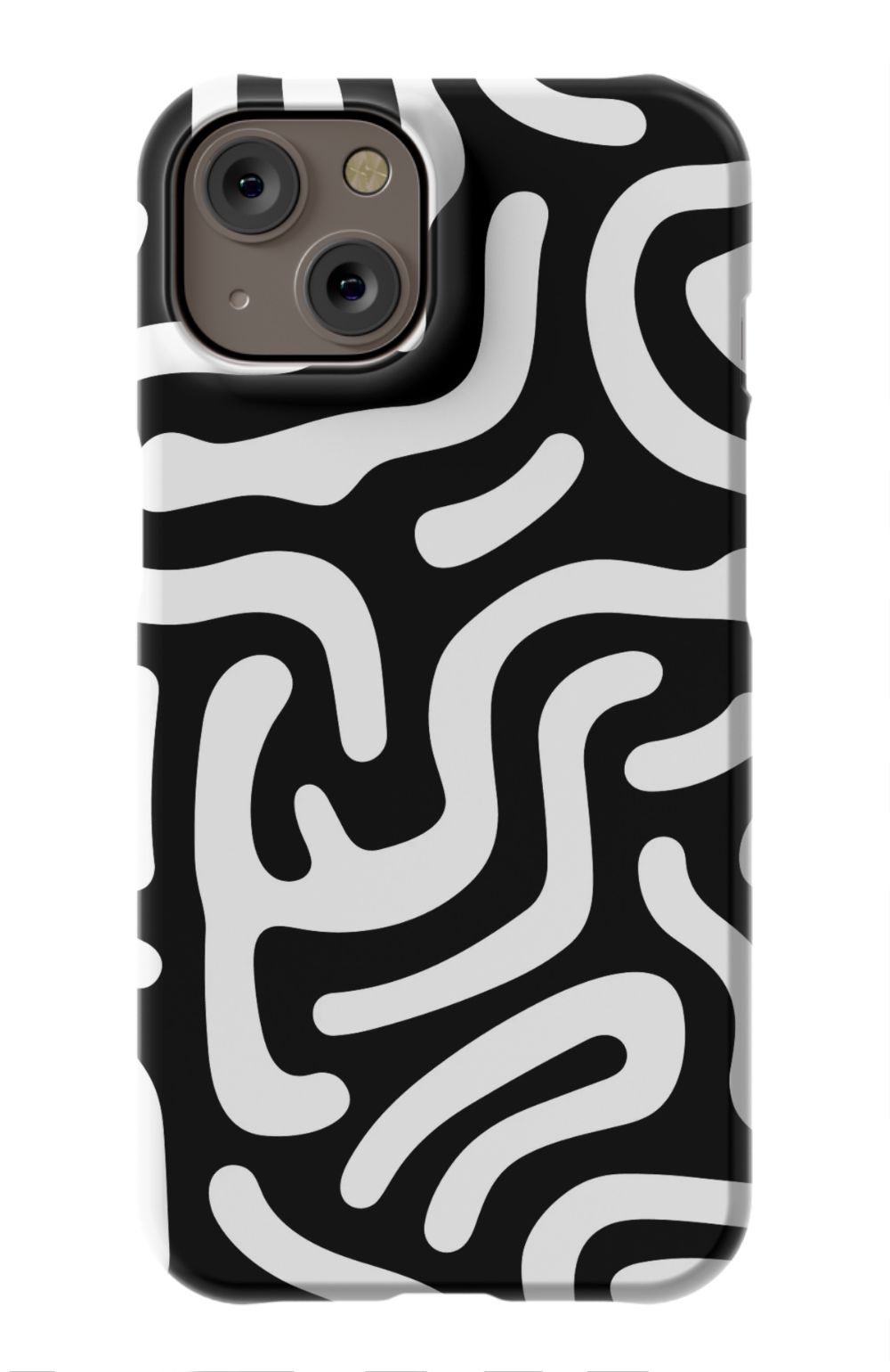Monochrome Strokes Phone Case - B7Cases