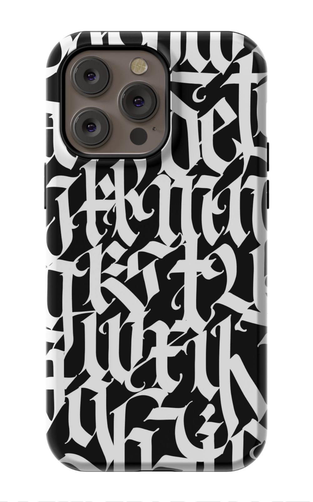 Gothic Letters Graffiti Phone Case - B7Cases