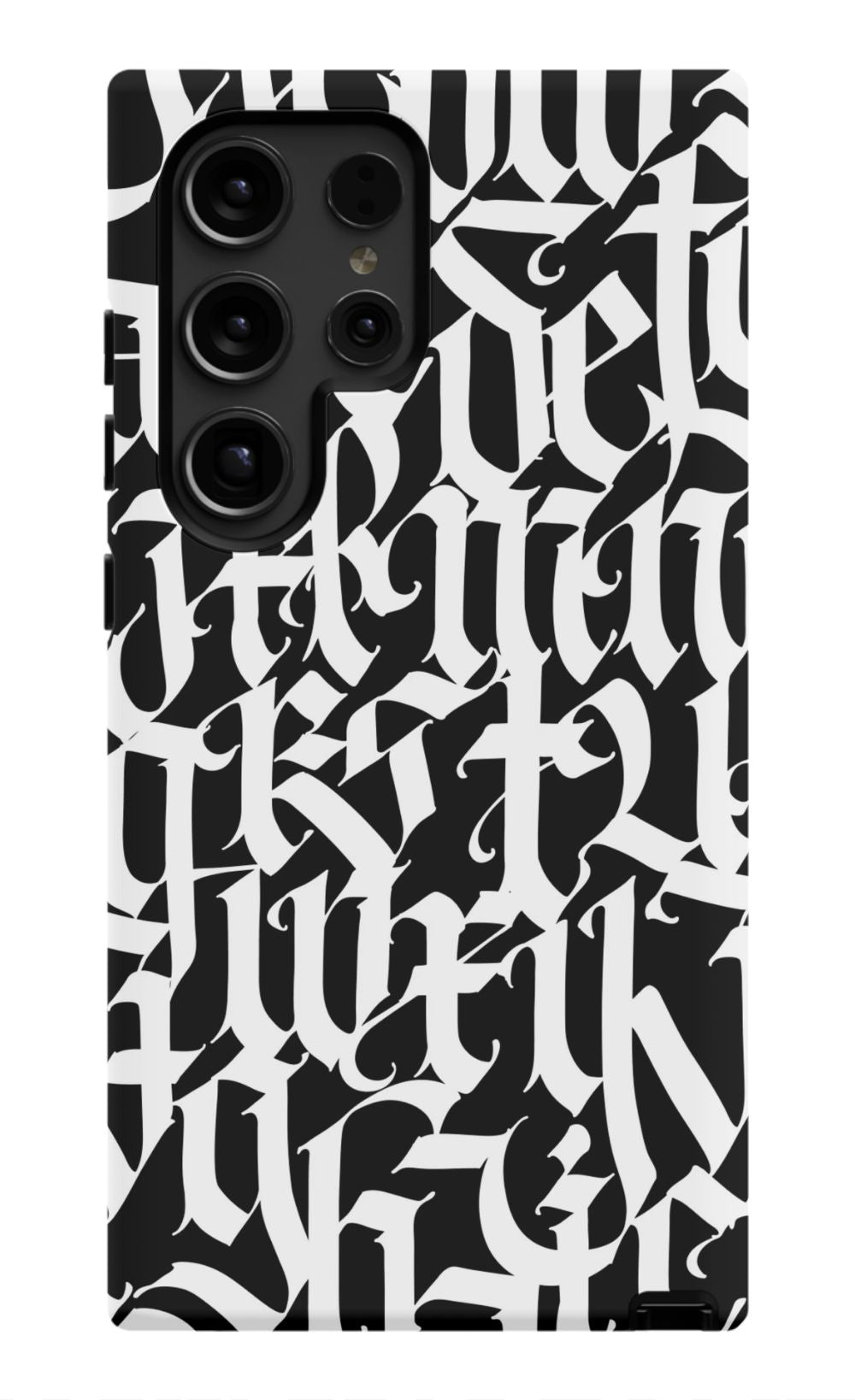 Gothic Letters Graffiti Phone Case - B7Cases