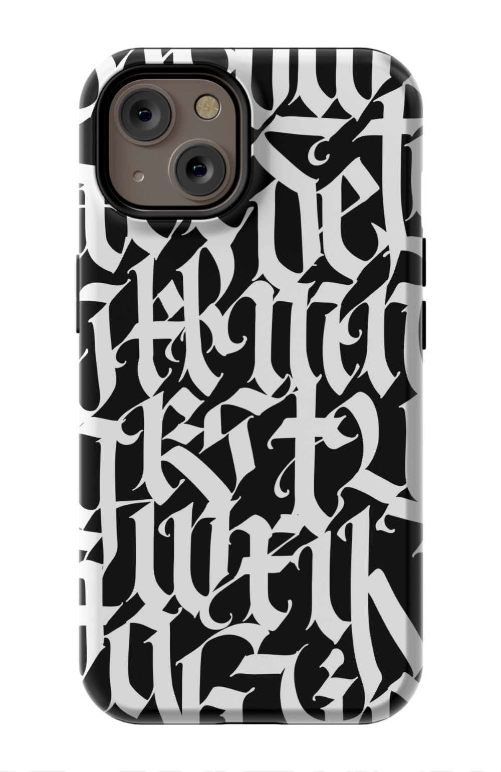 Gothic Letters Graffiti Phone Case - B7Cases