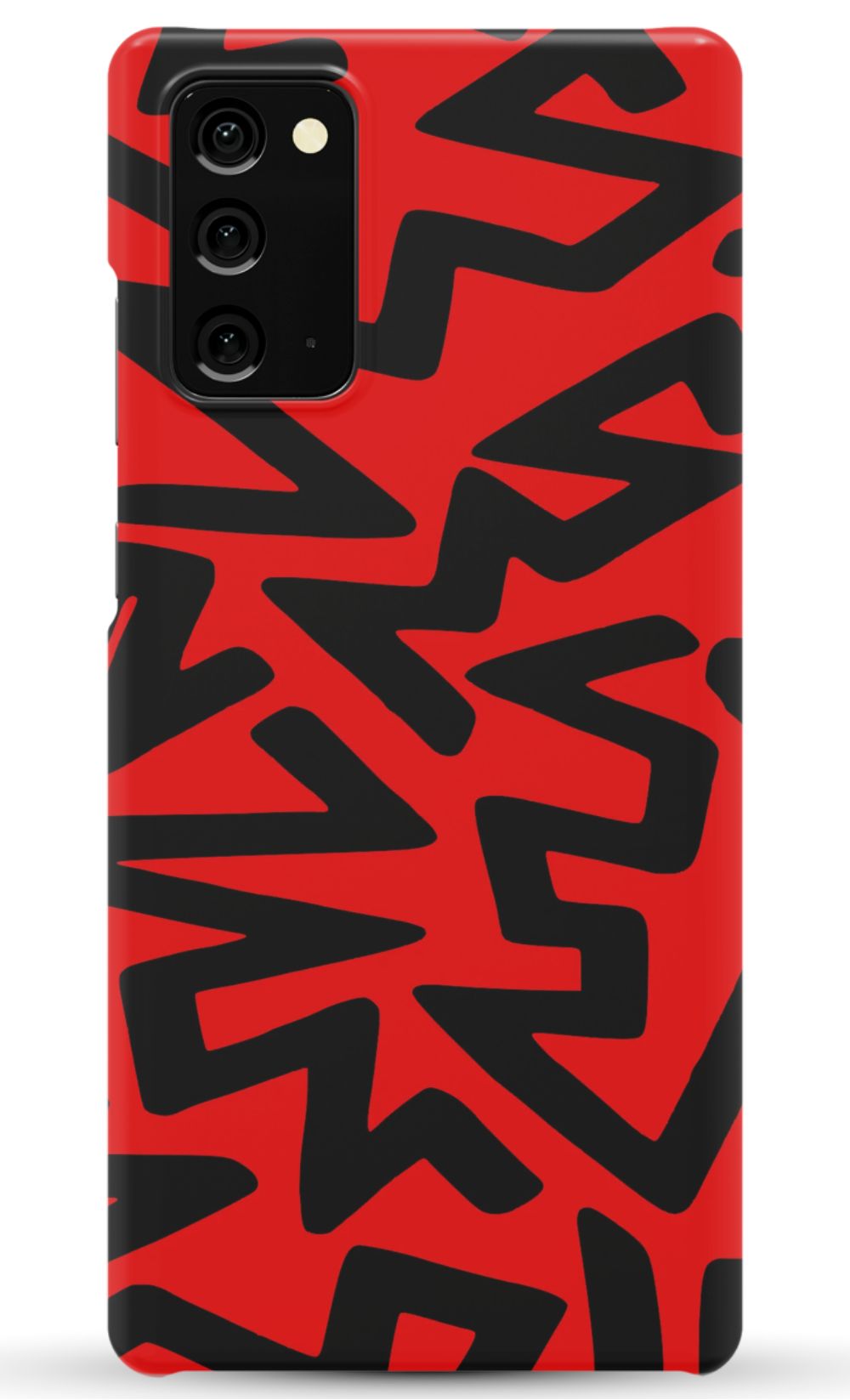 Red Abstract Shapes Phone Case - B7Cases
