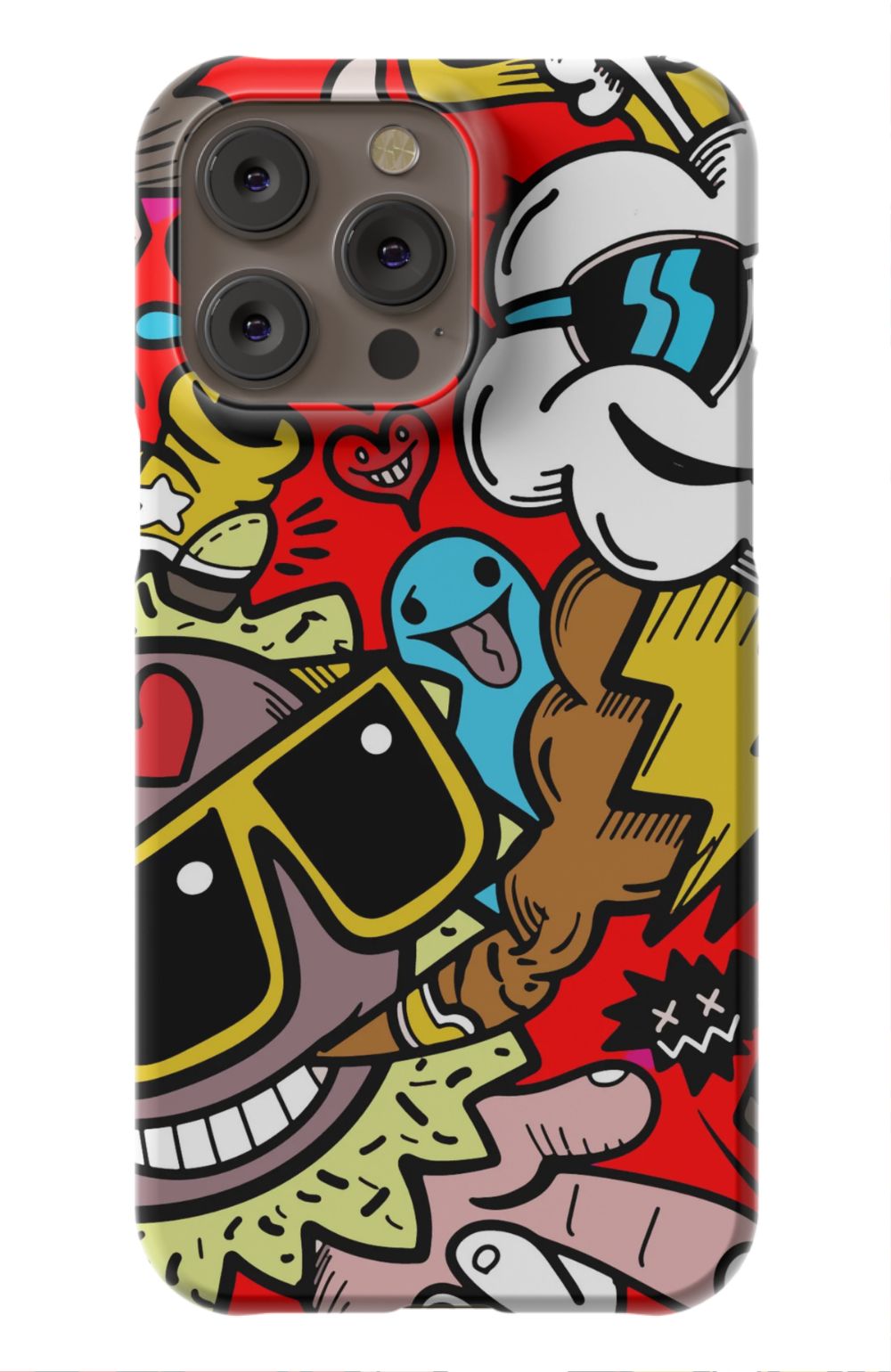 Street Bombing Graffiti Phone Case - B7Cases