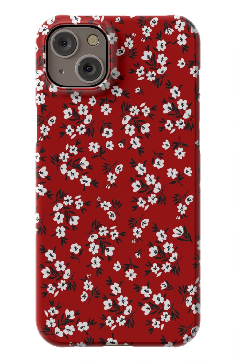 Red Blooming Phone Case - B7Cases