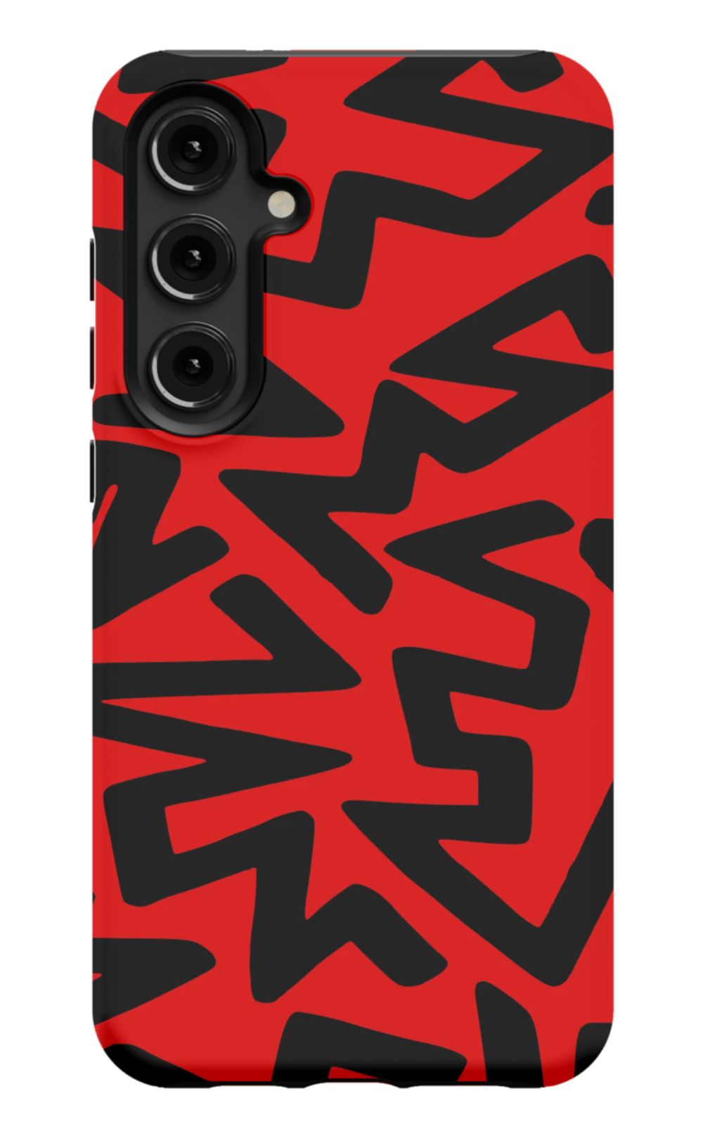 Red Abstract Shapes Phone Case - B7Cases