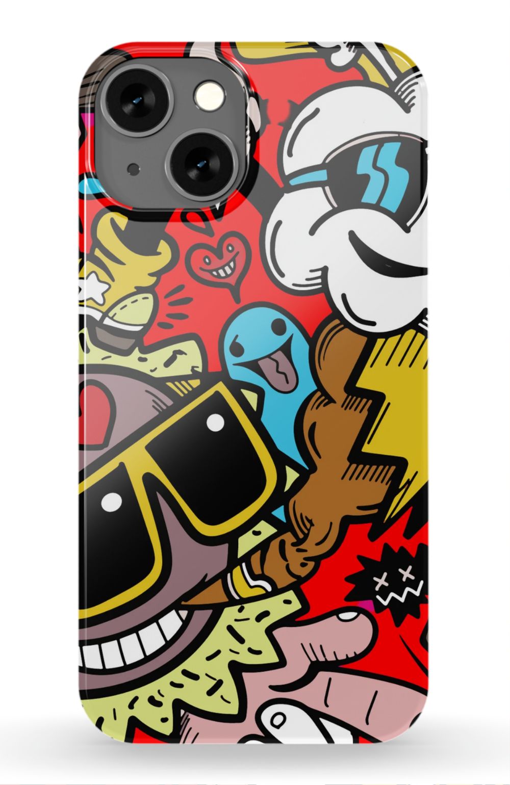 Street Bombing Graffiti Phone Case - B7Cases