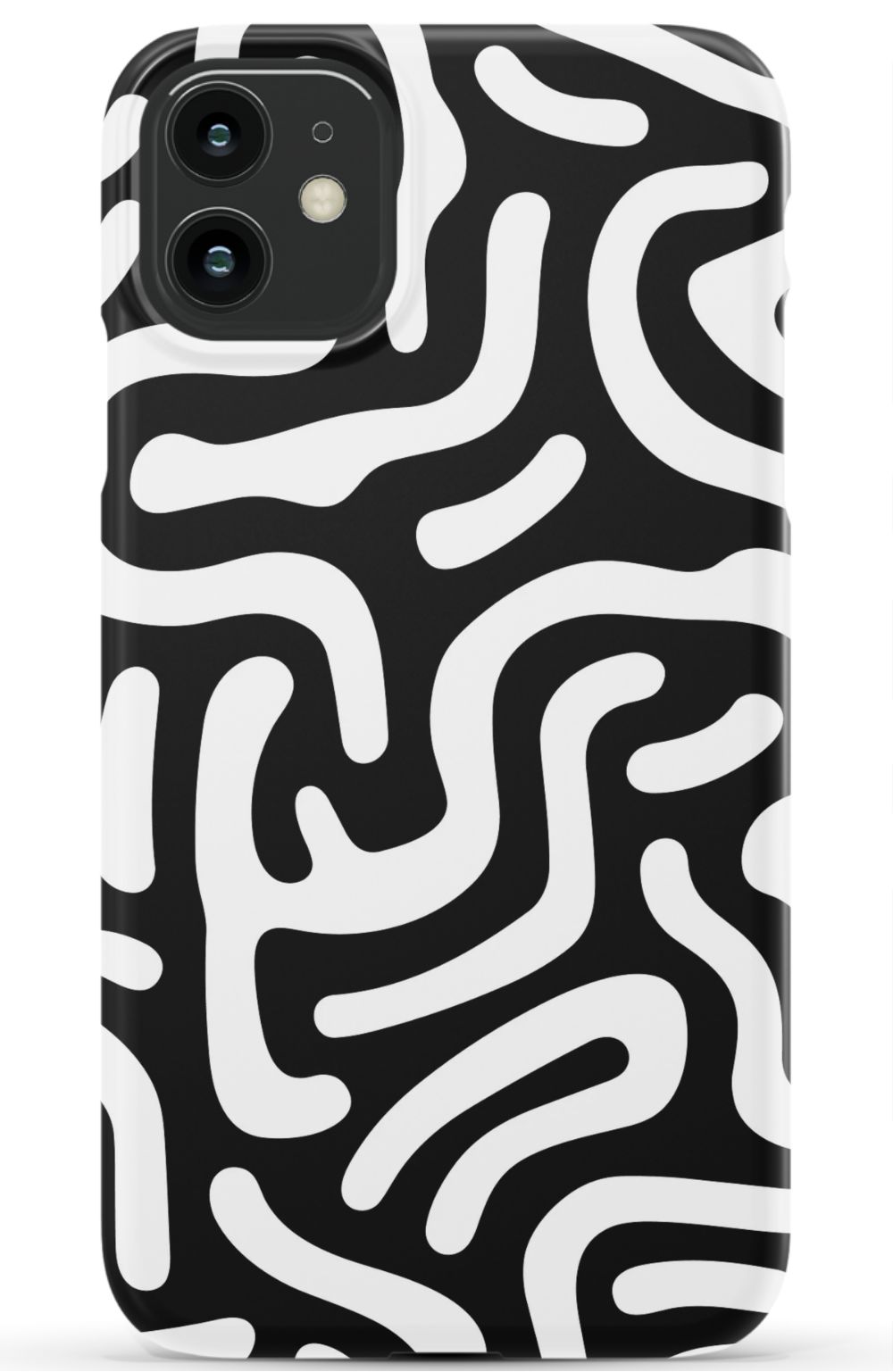 Monochrome Strokes Phone Case - B7Cases