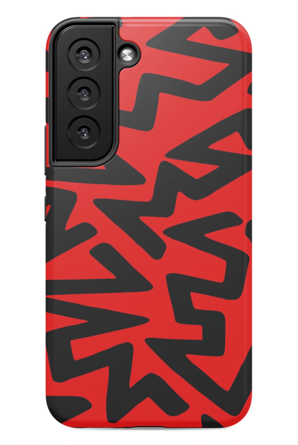 Red Abstract Shapes Phone Case - B7Cases