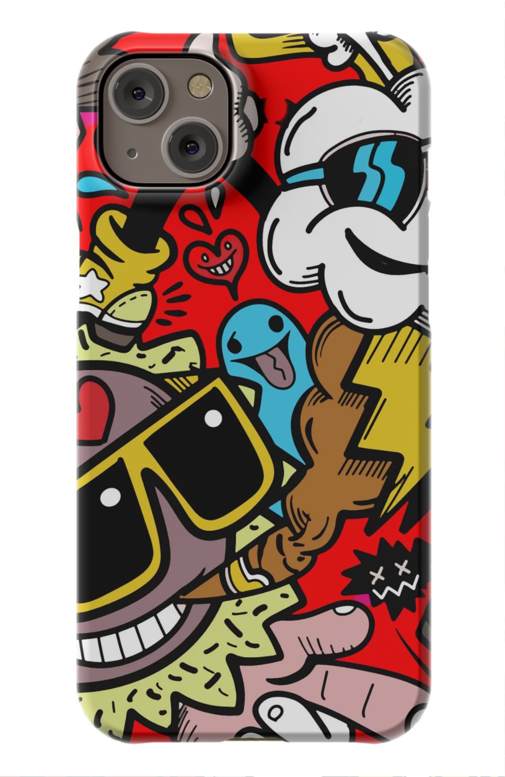 Street Bombing Graffiti Phone Case - B7Cases