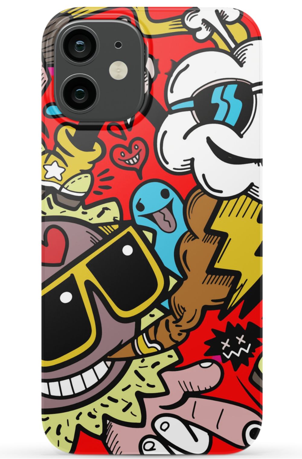Street Bombing Graffiti Phone Case - B7Cases