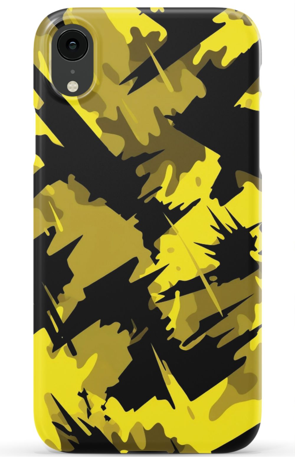 Yellow Blazing Camo Phone Case - B7Cases