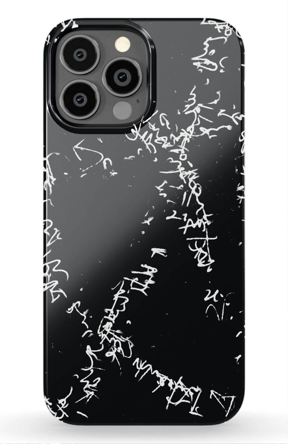 Dark Messy Graffiti Phone Case - B7Cases