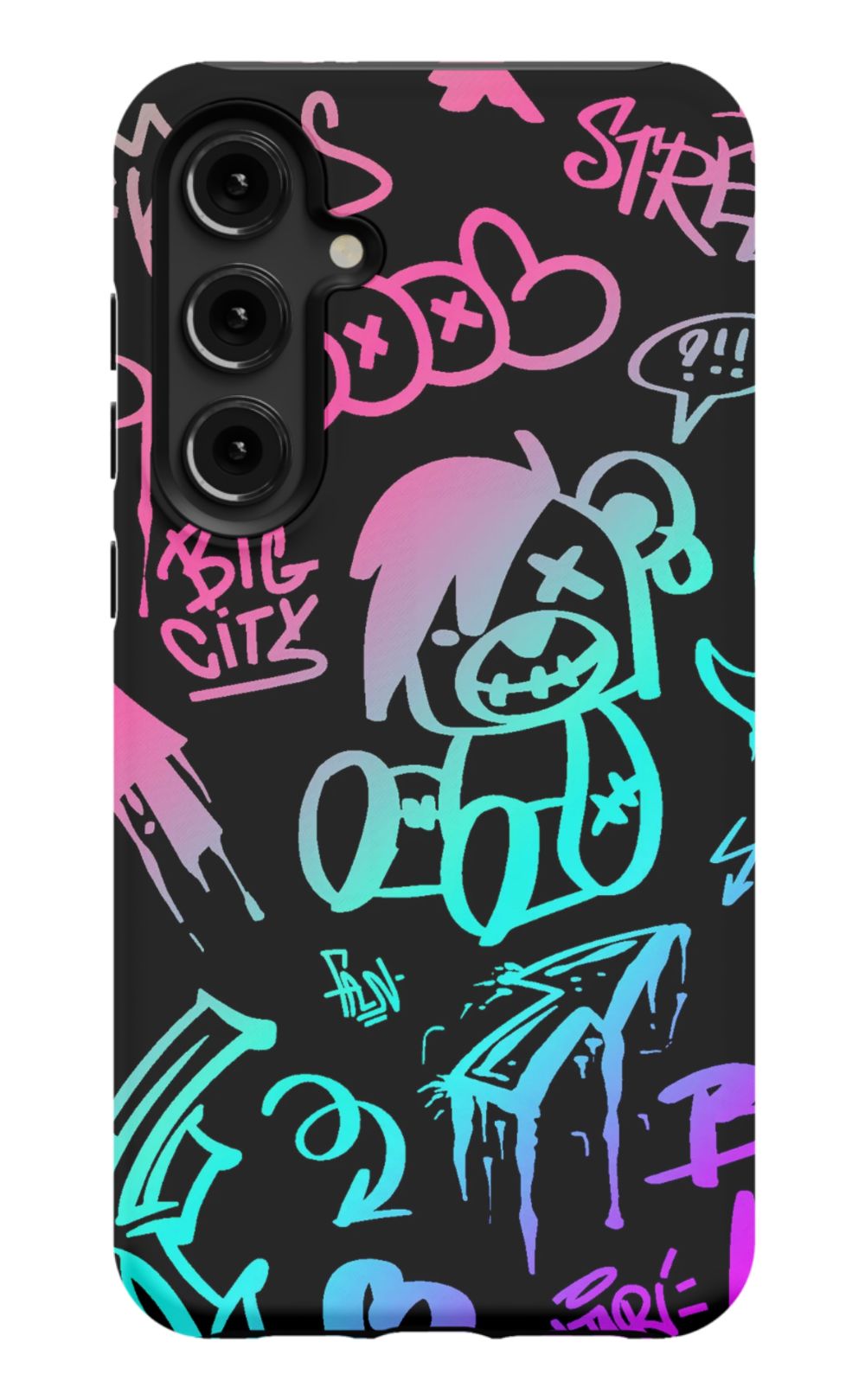 Neon Stickers Graffiti Phone Case - B7Cases