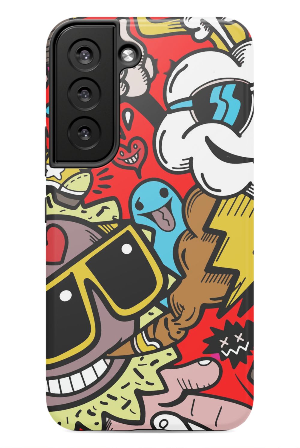 Street Bombing Graffiti Phone Case - B7Cases