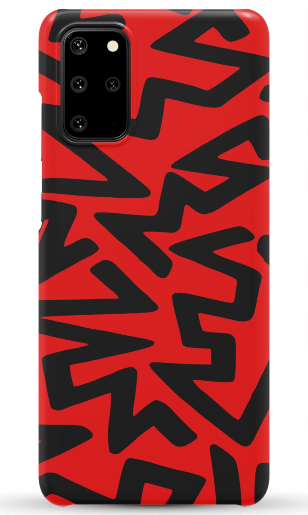 Red Abstract Shapes Phone Case - B7Cases