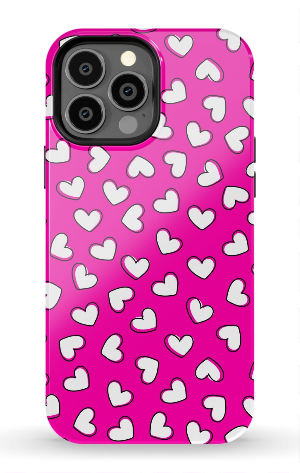 Pink Euphoria Hearts Phone Case - B7Cases