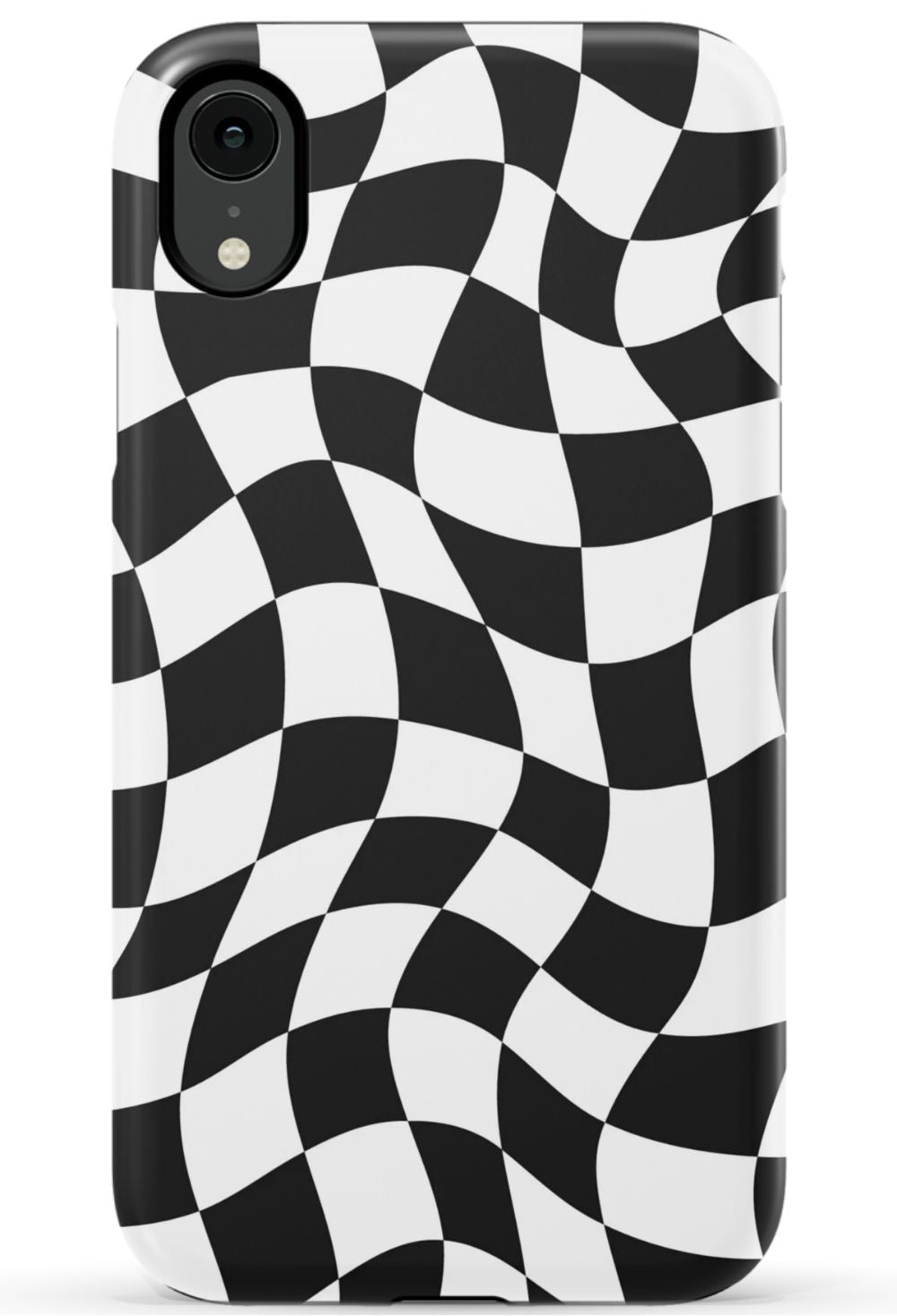 Black White Checkered Phone Case - B7Cases