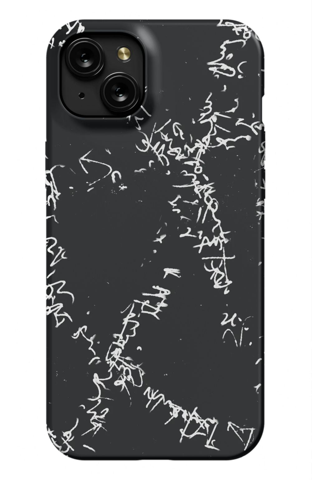 Dark Messy Graffiti Phone Case - B7Cases