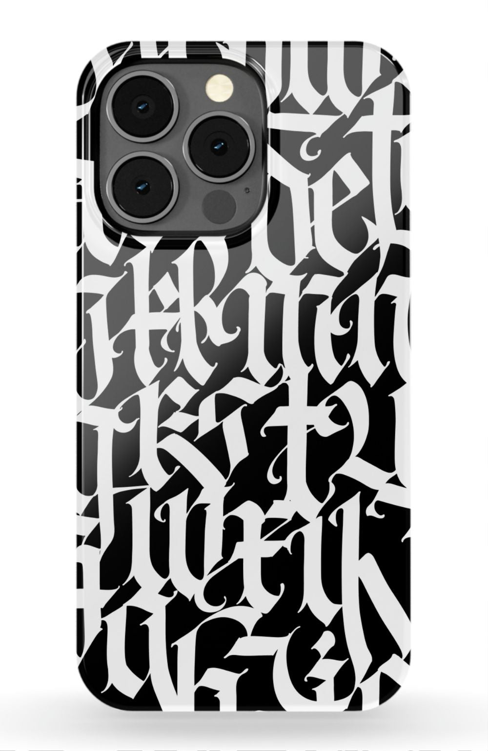Gothic Letters Graffiti Phone Case - B7Cases